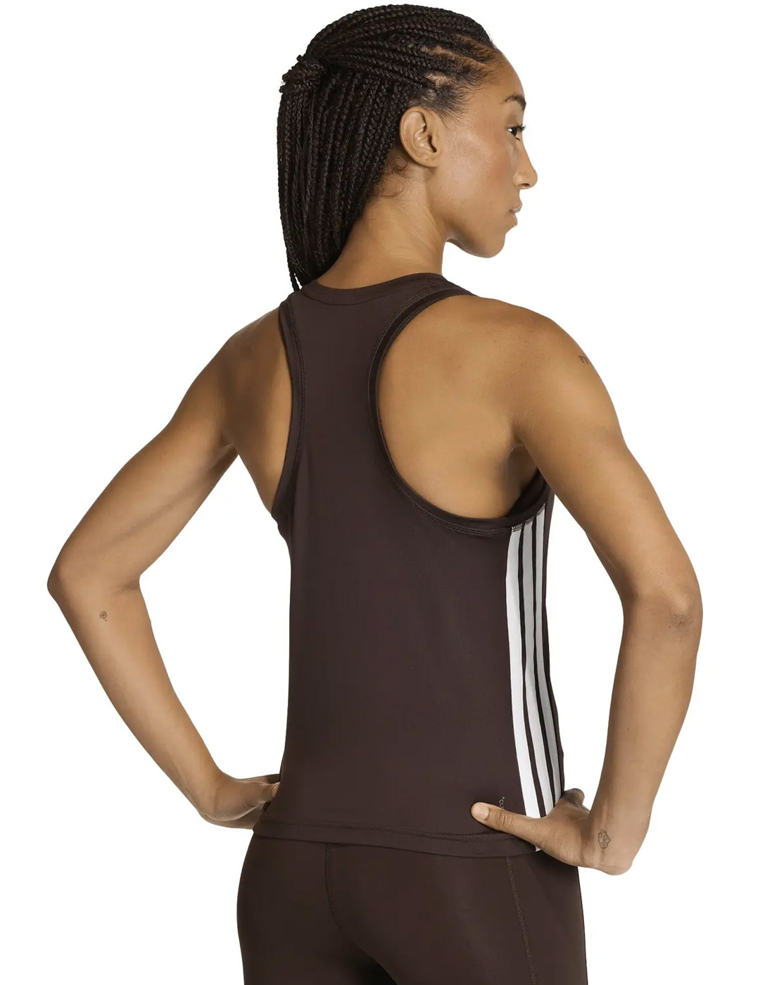 camiseta asas adidas mujer, negro/blanco