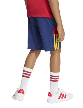 short adidas junior house of tiro, marino/rojo/amarillo