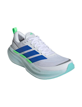 adidas SUPERNOVA GLIDE M, blanco/azul/verde