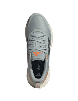 adidas RUNFALCON 5 TR mujer, repelente ala agua , gris/naranja