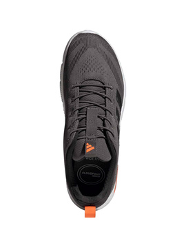 adidas CLOUDFOAM FLEX - ELASTIC LACES, gris/negro