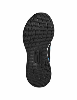 adidas RUNFALCON 5 niño, velcro, negro/azul