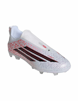 adidas Lamine Yamal F50 LEAGUE fg/mg, blanco