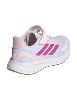adidas RUNFALCON 5 Junior con velcro, blanco/rosa
