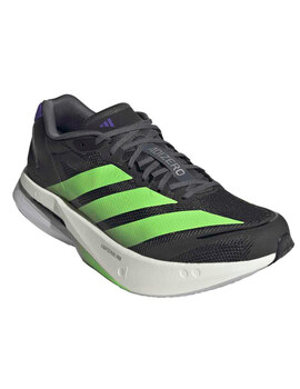 adidas ADIZERO BOSTON 13 M placa de carbono, negro/verde fluor