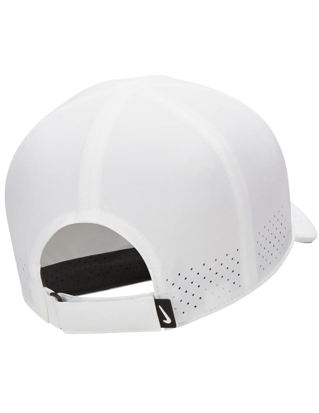 gorra nike DRI-FIT ADV CLUB, blanco/negro