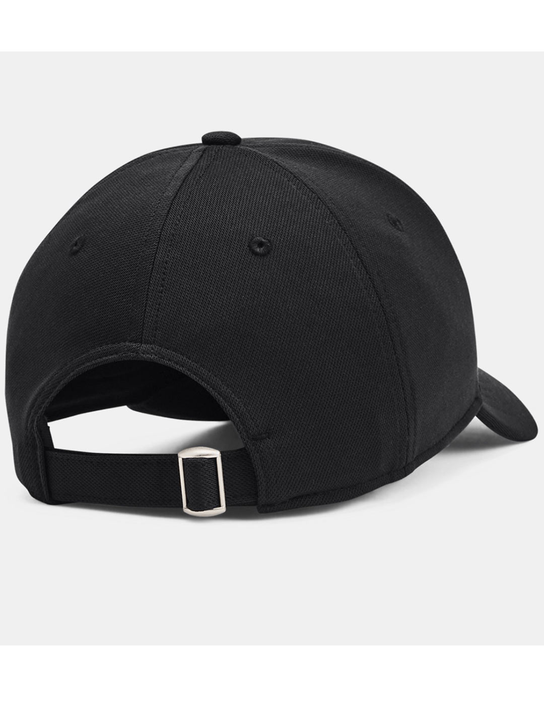 gorra under armour ajustable negro/blanco
