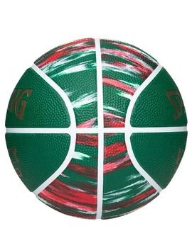 balón de baloncesto spalding 7 VARSITY TF-150 GREEN MARBLE, verde