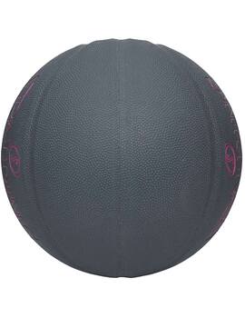 balón de baloncesto spalding 6 STREET GHOST, gris/rosa