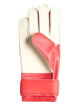 guante portero adidas niño, rojo/blanco