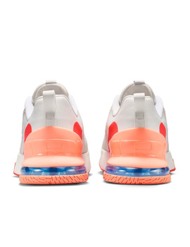 zapatilla entrenamiento nike Air Max Trainer 6, blanco/naranja