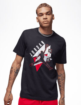 camiseta manga corta Jordan hombre, negro