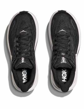 zapatilla running mujer Hoka Clifton 10, negro/blanco