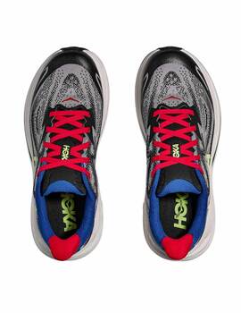 zapatilla running junior Hoka Clifton 10 gris