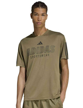 camiseta adidas hombre Tiro, camel/negro