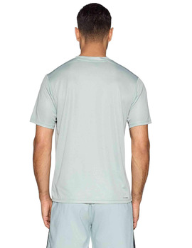 camiseta adidas hoMbre  técnica manga corta, verde