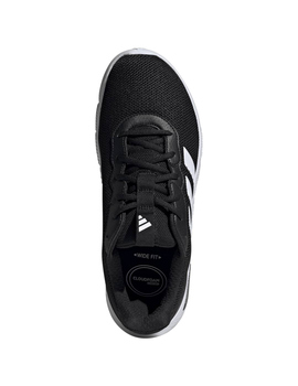 zapatilla adidas hombre cloudfoam flex, negro/blanco