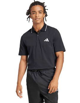 polo adidas hombre, negro