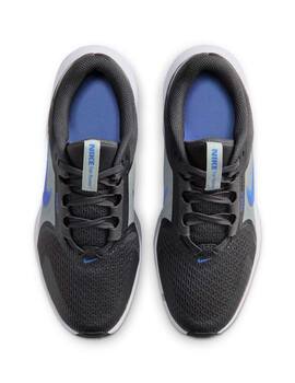 zapatilla nike junior Star Runner  5, gris/azul