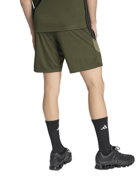 short hombre adidas Tiro Es. verde kaki