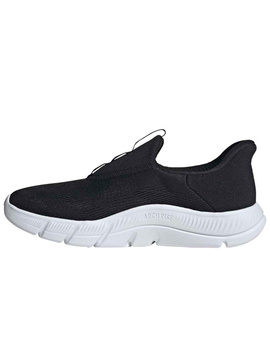 zapatilla adidas sin cordones hombre  Cloudfoam flex, negro