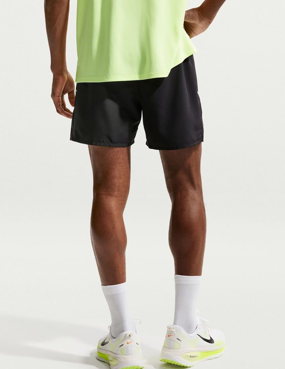 short running nike hombre 2 en 1, negro