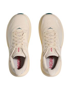 zapatilla running mujer Hoka CLIFTON 10, tostado