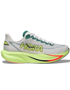 zapatilla running hombre Hoka MACH 7, gris/verde