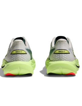 zapatilla running hombre Hoka MACH 7, gris/verde
