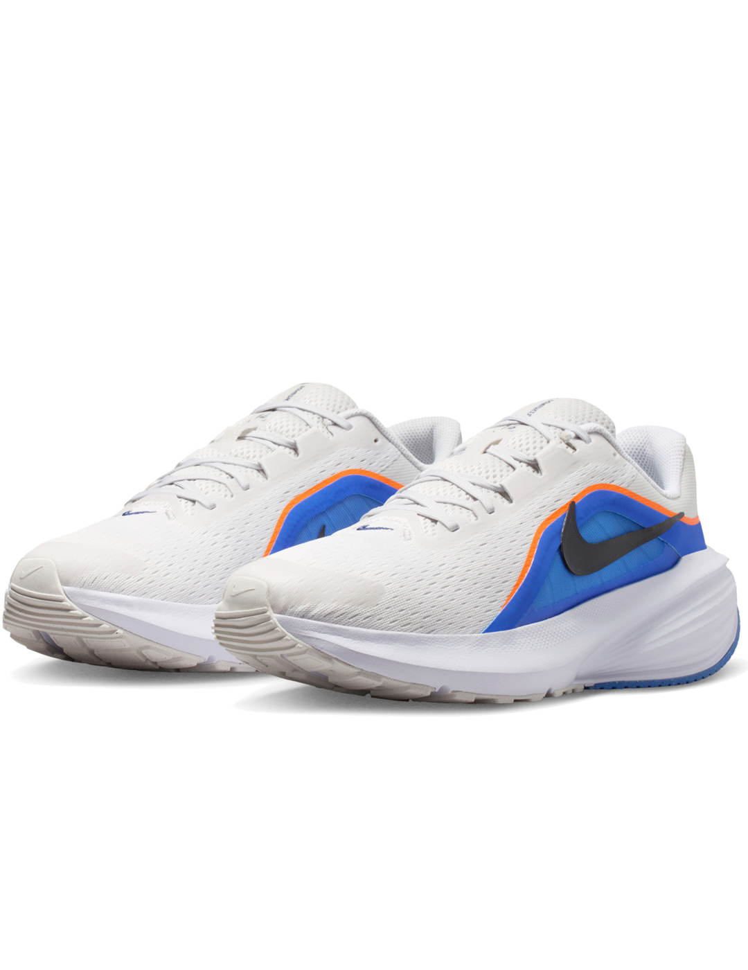 zapatilla running hombre nike  DOWNSHIFTER 14, blanco/azulón/naranja