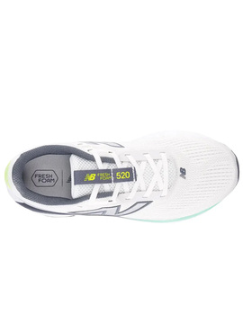 zapatilla running mujer New Balance FRESH FOAM 520 V9, blanco/gris