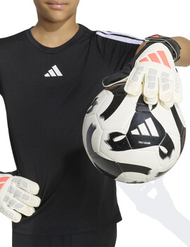 guante de portero adidas PREDATOR  GL TRN Junior, blanco/negro