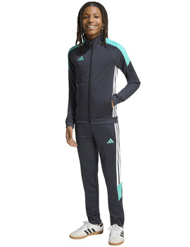 chandal adidas junior TIRO ES TS Y, gris/verde/blanco