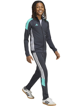 chandal adidas junior TIRO ES TS Y, gris/verde/blanco