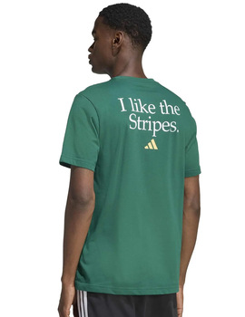 camiseta manga corta adidas hombre  BOLD, verde
