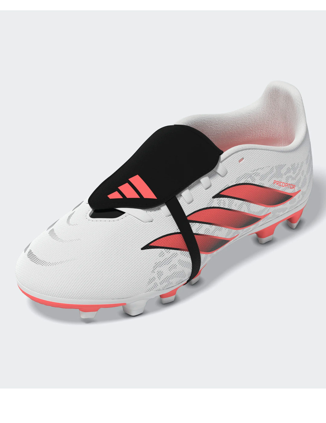 bota de fútbol adidas PREDATOR CLUB FT FG/MG Junior, blanco