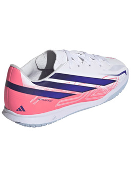 bota fútbol sala adidas F50 HYPERFAST CLUB IN Junior, blanco/rosa