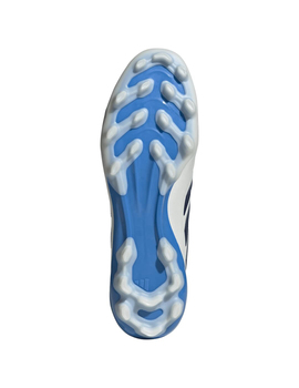 bota de fútbol adidas COPA PURE IV LEAGUE 2G/3G AG, blanco/azul