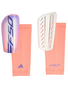 espinillera adidas F50 SG LGE, blanco
