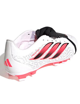 bota de fútbol adidas PREDATOR CLUB FT FG/MG, blanco/rojo/negro