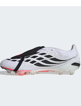 bota de fútbol adidas PREDATOR PRO FT AG, blanco/rojo/negro