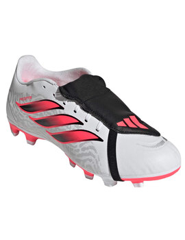 bota de fútbol adidas PREDATOR CLUB FT FG/MG, blanco/rojo/negro