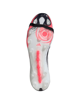bota de fútbol adidas PREDATOR PRO FT AG, blanco/rojo/negro