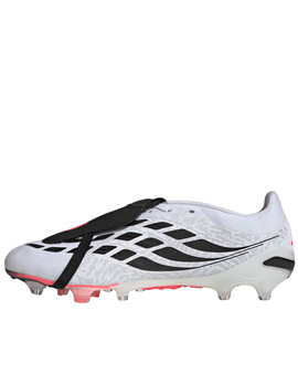bota de fútbol adidas PREDATOR PRO FT AG, blanco/rojo/negro