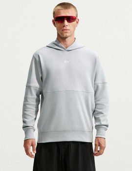 sudadera de capucha hombre nike CLB VARSITY, gris