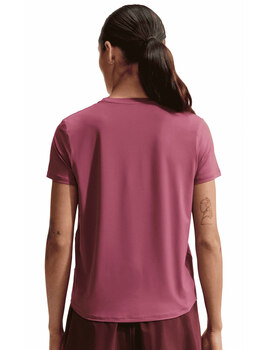 camiseta  mujer manga corta nike  ONE CLASSIC, rosa