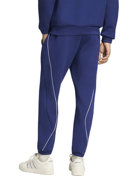 pantalón de chandal adidas algodón con puño, azulon