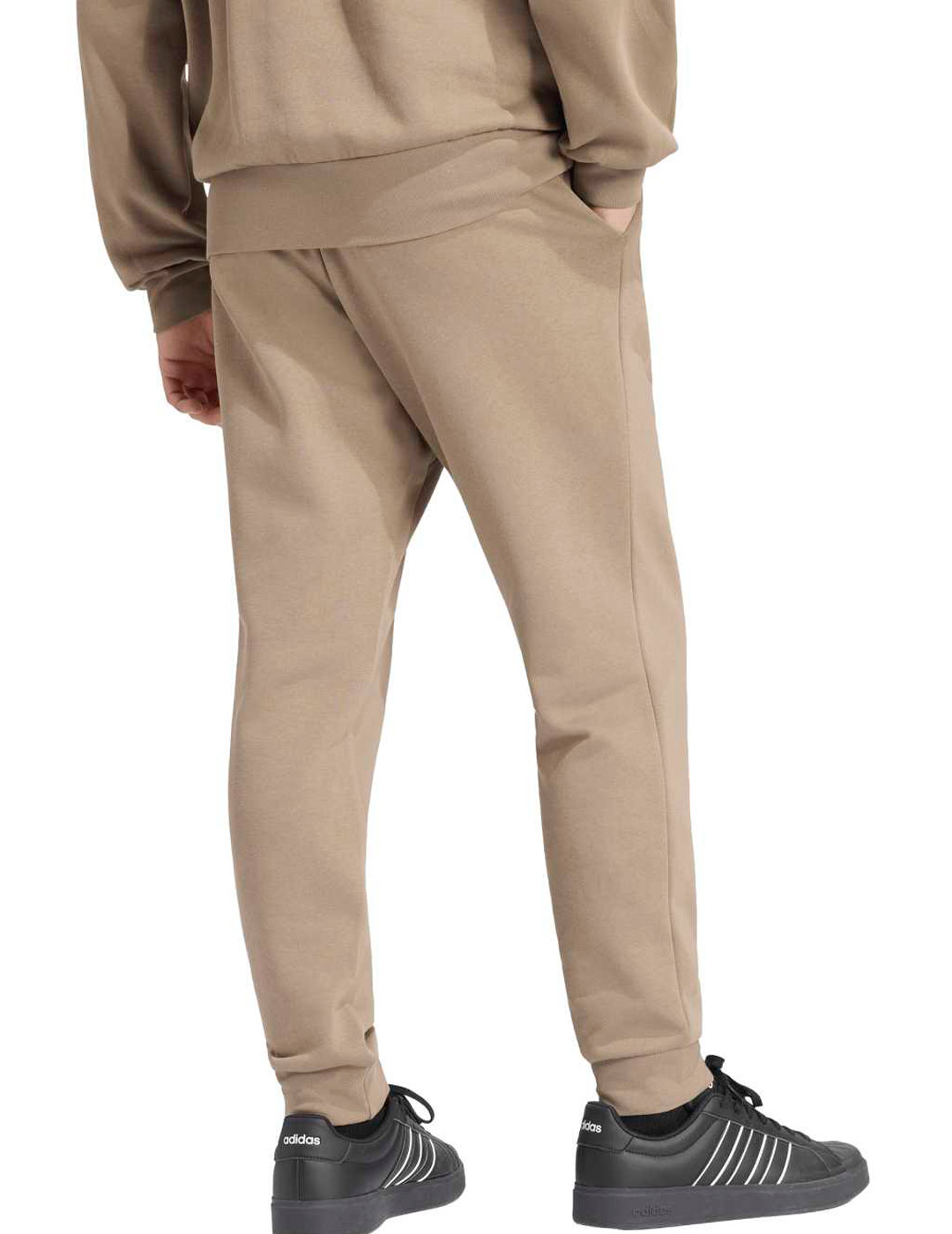 pantalón de chandal hombre adidas FEELCOZY , marrón