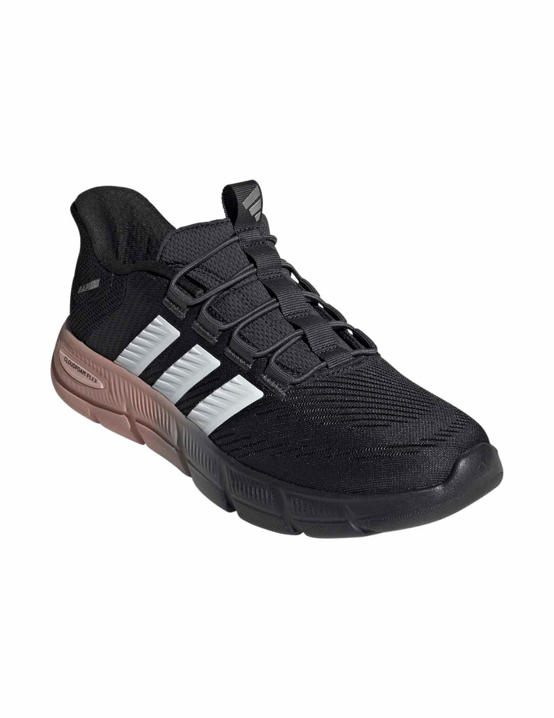 zapatilla adidas mujer walking CLOUDFOAM FLEX - RAPIDFIT, negro