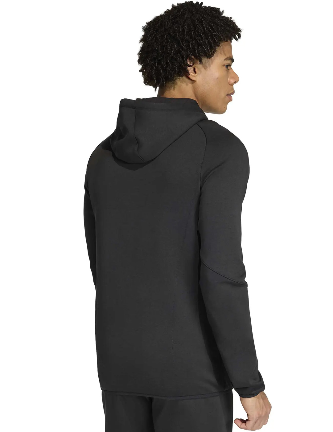 chaqueta hombre con capucha adidas TT SW , negro